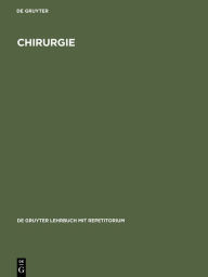 Title: Chirurgie / Edition 4, Author: De Gruyter