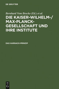 Title: Das Harnack-Prinzip / Edition 1, Author: Bernhard Vom Brocke