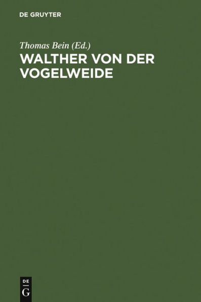 Walther von der Vogelweide: Textkritik und Edition / Edition 1