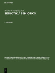 Title: Semiotik 3.Teilband / Edition 1, Author: Roland Posner