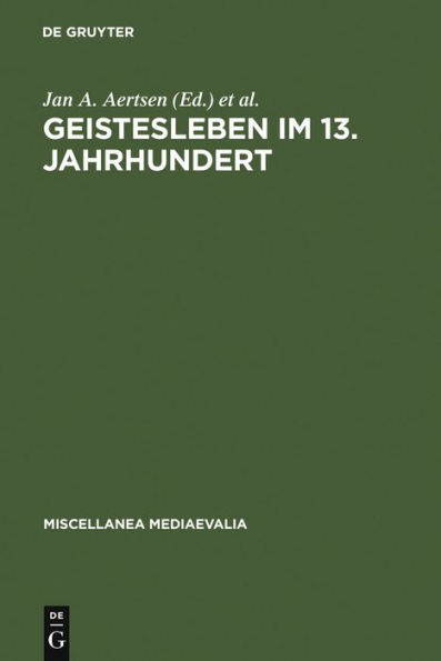 Geistesleben im 13. Jahrhundert