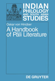 Title: A Handbook of Pali Literature, Author: Oskar von Hinuber