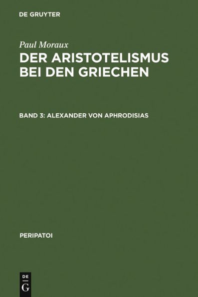 Alexander von Aphrodisias / Edition 1