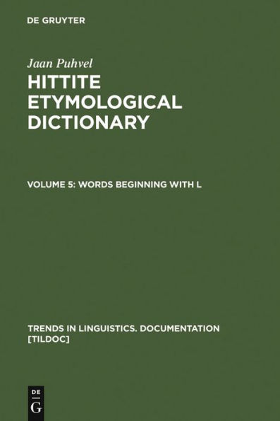 Words beginning with L: Indices to volumes 1-5 / Edition 1