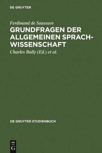 Grundfragen der allgemeinen Sprachwissenschaft