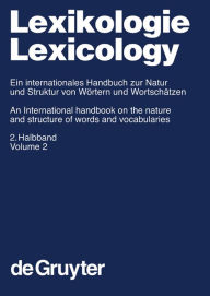 Title: Lexikologie / Lexicology. 2. Halbband, Author: D. Alan Cruse