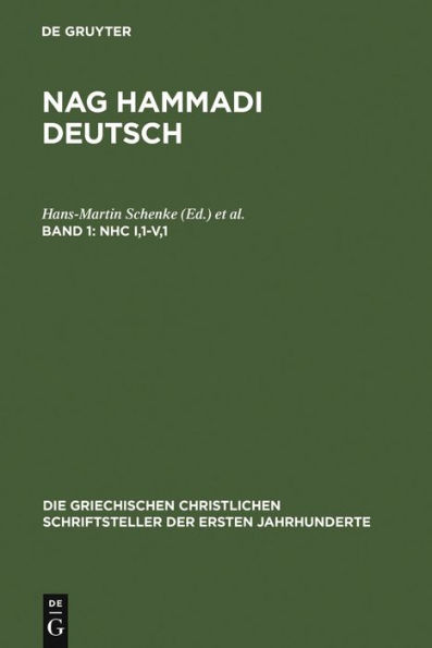 NHC I,1-V,1: (Koptisch-Gnostische Schriften, 2)