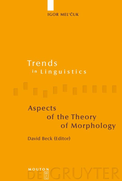 Aspects of the Theory of Morphology / Edition 1