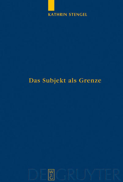 Das Subjekt als Grenze: Ein Vergleich der erkenntnistheoretischen Ansätze bei Wittgenstein und Merleau-Ponty / Edition 1