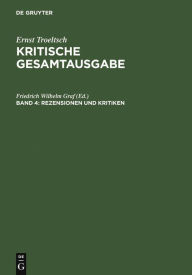 Title: Rezensionen und Kritiken: (1901-1914) / Edition 1, Author: Friedrich Wilhelm Graf