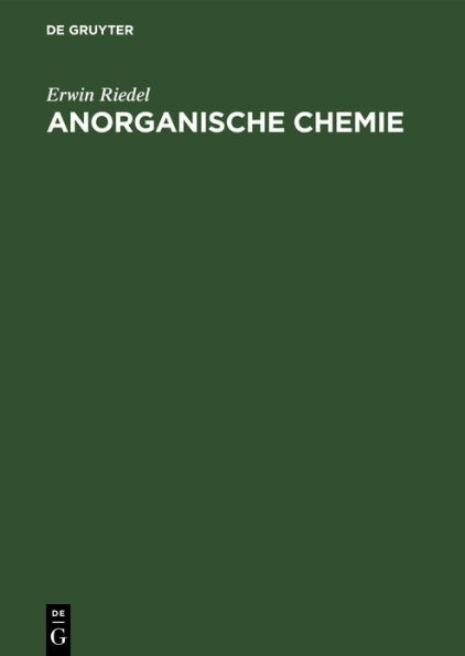 Anorganische Chemie / Edition 6