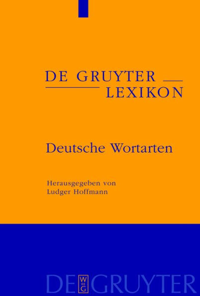 Handbuch der deutschen Wortarten / Edition 1