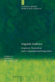 Title: Linguistic Evidence: Empirical, Theoretical and Computational Perspectives, Author: Stephan Kepser