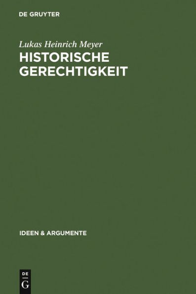 Historische Gerechtigkeit / Edition 1