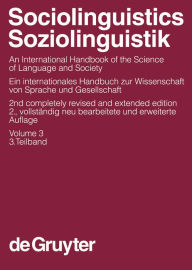 Title: Sociolinguistics / Soziolinguistik. Volume 3 / Edition 2, Author: Ulrich Ammon