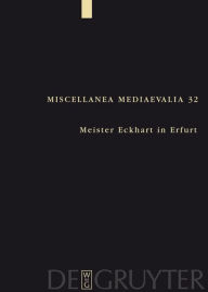 Title: Meister Eckhart in Erfurt / Edition 1, Author: Andreas Speer