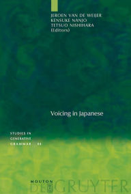 Title: Voicing in Japanese, Author: Jeroen van de Weijer