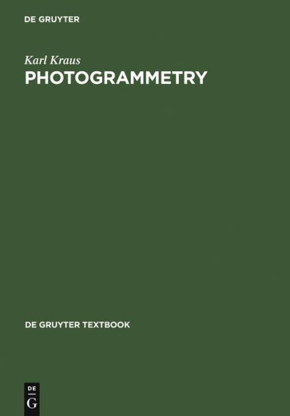 Photogrammetry: Geometry from Images and Laser Scans / Edition 2