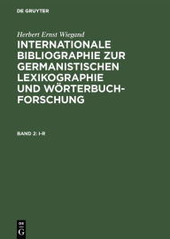 Title: I-R, Author: Herbert Ernst Wiegand