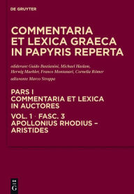 Title: Apollonius Rhodius - Aristides, Author: Guido Bastianini