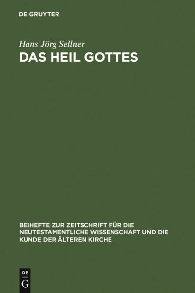 Das Heil Gottes: Studien zur Soteriologie des lukanischen Doppelwerks / Edition 1