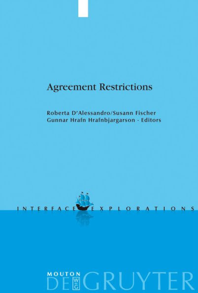 Agreement Restrictions / Edition 1