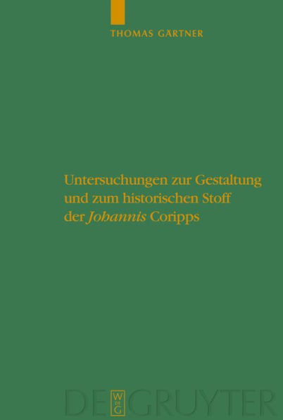 Untersuchungen zur Gestaltung und zum historischen Stoff der 