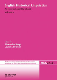 Title: English Historical Linguistics. Volume 2, Author: Alexander Bergs