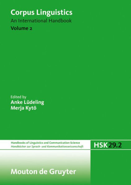 Corpus Linguistics. Volume 2 / Edition 1