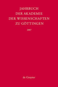 Title: 2007, Author: Akademie der Wissenschaften