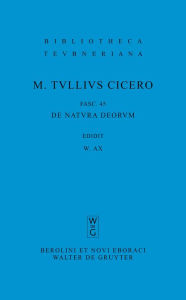 Title: De natura deorum, Author: Marcus Tullius Cicero