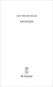 Title: Nachlese: Kleine Schriften 2, Author: Carl Werner Muller