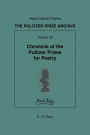 Chronicle of the Pulitzer Prizes for Poetry: Discussions, Decisions and Documents / Edition 1