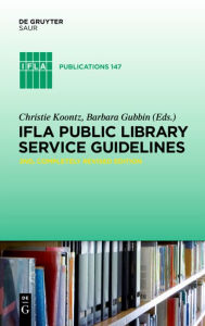 Title: IFLA Public Library Service Guidelines, Author: Christie Koontz