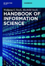 Title: Handbook of Information Science, Author: Wolfgang G. Stock