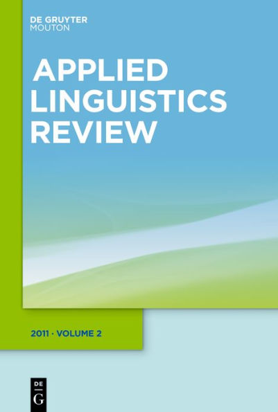 Applied Linguistics Review. 2011 2