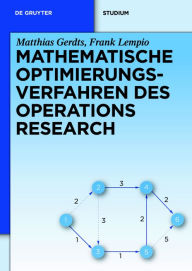 Title: Mathematische Optimierungsverfahren des Operations Research, Author: Matthias Gerdts