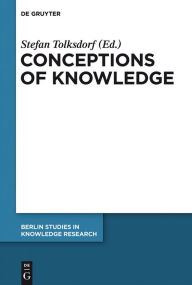 Title: Conceptions of Knowledge, Author: Stefan Tolksdorf