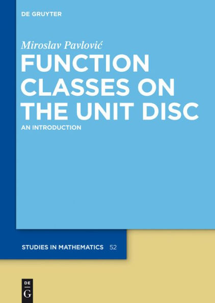 Function Classes on the Unit Disc: An Introduction