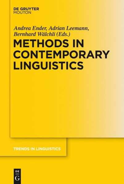 Methods in Contemporary Linguistics / Edition 1