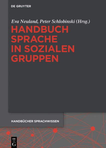 Handbuch Sprache sozialen Gruppen