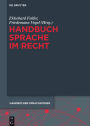 Handbuch Sprache im Recht