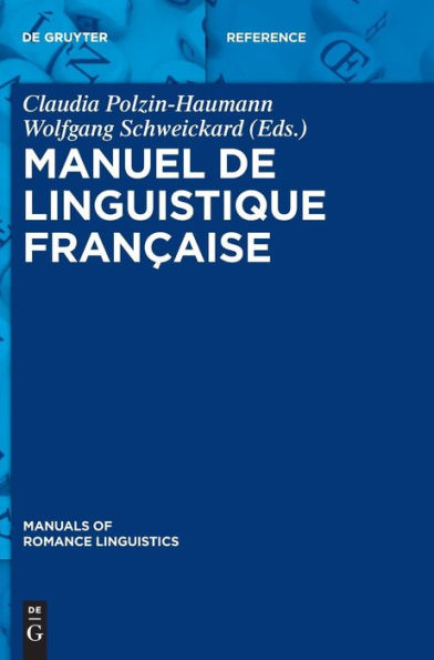Manuel de linguistique française