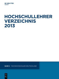 Title: Fachhochschulen Deutschland, Author: De Gruyter
