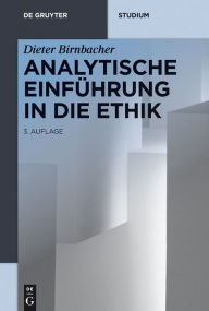 Title: Analytische Einführung in die Ethik, Author: Dieter Birnbacher