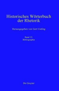 Title: Bibliographie, Author: Gert Ueding