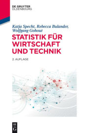 Title: Statistik fur Wirtschaft und Technik, Author: Katja Specht