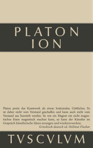 Title: Ion: Griechisch-deutsch, Author: Platon