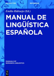 Title: Manual de lingüística española, Author: Emilio Ridruejo
