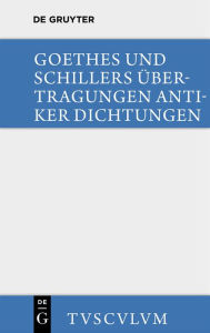 Title: Übertragungen antiker Dichtungen, Author: Johann Wolfgang von Goethe